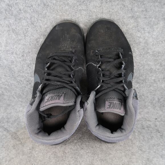 Nike Shoes Mens 7 Basketball Sneakers Air Visi Pro 6 Black Athletic Trainer Mid main image 6